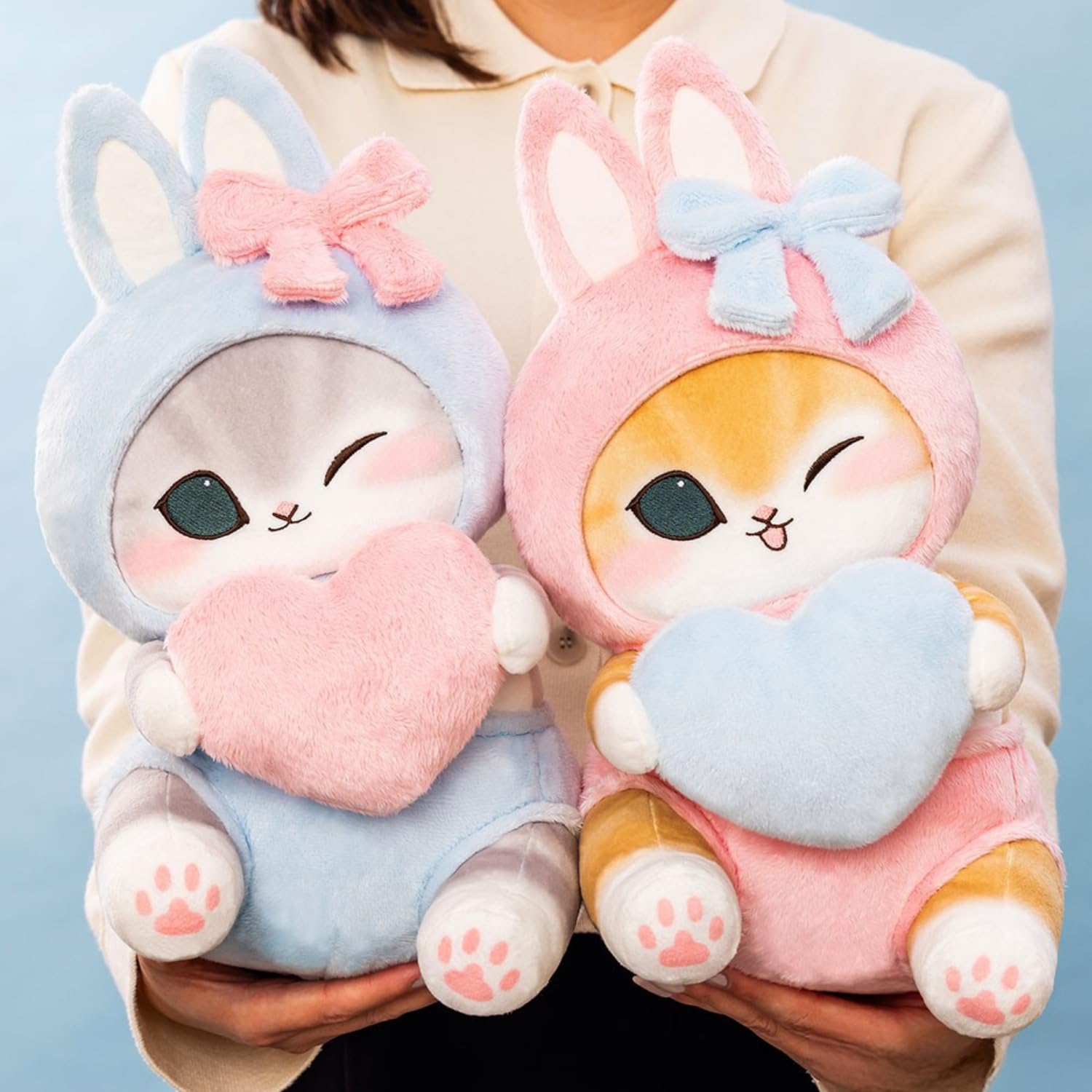 Amazon.co.jp: mofusand うさにゃん BIGぬいぐるみ ぢゅの モフサンド